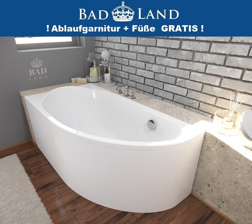 Eckbadewanne eckwanne 140x70 - ,