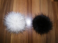 Nerz Brosche, Knopf, Druckknopf,Schmuck , echt Pelz,Fell ,Mink, grau,braun, Neu