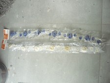 Tischdeko 1x weiß, 1x blau