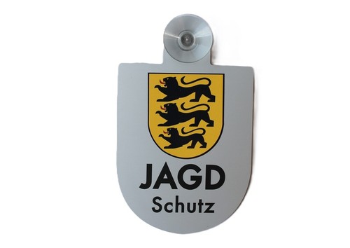 Jagdschutz autoschild - jagdschutz,