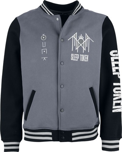 Sleep token collegejacke - token,