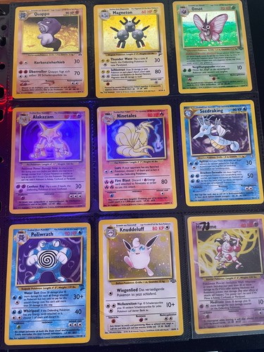 20x vintage pokémon karten - vintage,