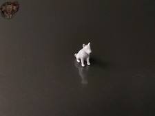 1/87 Bullterrier Hund Dog Tier Figur Park Stadt Diorama Dekoration H0 HO