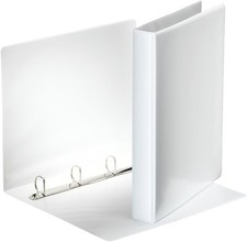 Esselte Präsentations Ringbuch Essentials A4 weiß 4D Ring Rückenbreite: 40 mm