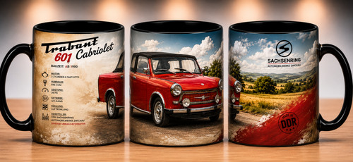 Trabant 601 cabrio tasse - cabrio,