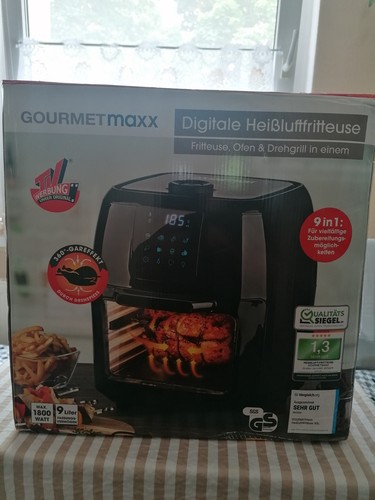 Gourmetmaxx heißluftfritteuse - gourmetmaxx,