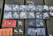 Set Zinngiesformen Soldaten Schildkröt und andere , 14 Formen + 47 Rohlinge