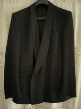 Smoking by Wilvorst mit spezial Muster reine Schurwolle sako Etikett Denver Film