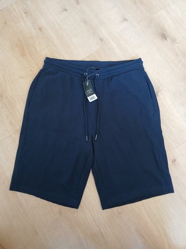 Kurze stoffhose dunkelblau - stoffhose,