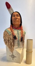 Castagna Indianer Figur aus 1994 Western Serie selten eine GROSS 12"
