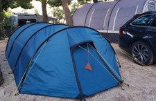 Tatonka Alaska 4 – Tunnelzelt Familienzelt – Farbe Blau – sehr guter Zustand