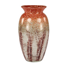 WMF Ikora Glas Vase orange/rot