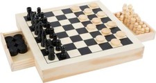 Spiele-Set Schach, Dame &