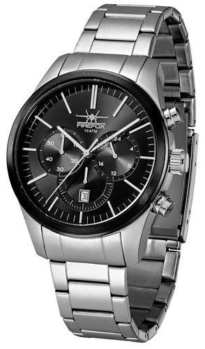 Firefox edelstahl chronograph - edelstahl,