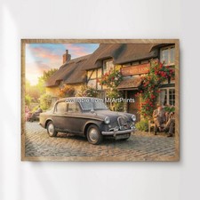 SINGER GAZELLE AUTO POSTER