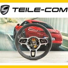 ORIG. Porsche Macan I Multifunktionslenkrad, Alcantara, Schwarz