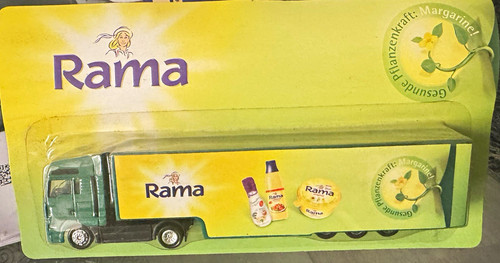 Rama werbetruck modell lkw - rama,