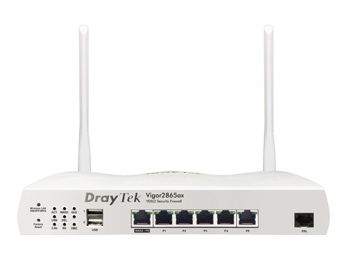 Draytek vigor2865ax dual wan - vigor2865ax, dual-wan