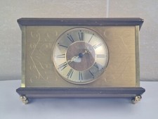 Kundo Kaminuhr Holz Messing ?