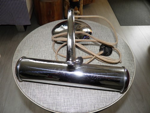 Klavierlampe chrom antik - klavierlampe,
