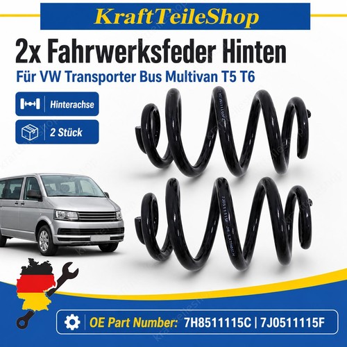 Fahrwerksfeder feder hinten - 2x,