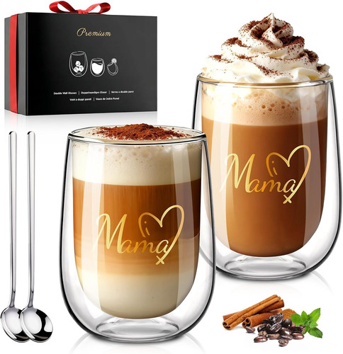 Doppelwandige kaffee gläser - doppelwandige, kaffee-gläser