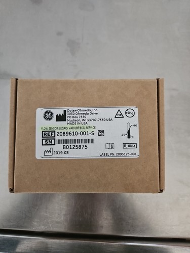 Datex ohmeda flow sensor - ge, datex-ohmeda