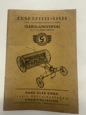 Ersatzteilliste hans glas - ersatzteilliste,