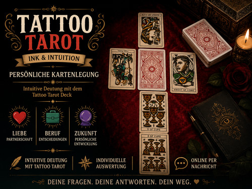 Tattoo tarot kartenlegung - tarot,