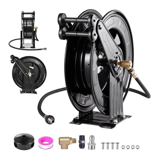 15m schlauchaufroller wasser - 15m,
