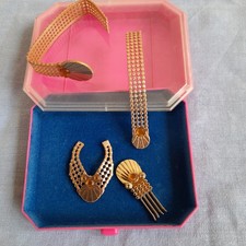 Barbie Jewel Secrets Diamant Schmuck Gold, mit Box,  1986 Vintage 80er Mattel