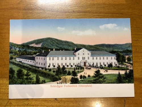 Alte postkarte schloßgut - ak,