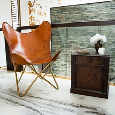 Echter Echtleder Butterfly