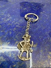 Schlüsselanhänger Silber 835 HL. Christophorus Vintage