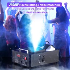 2000W DMX Nebelmaschine Fog