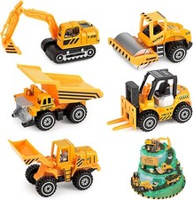 Baustellenfahrzeuge Kinder Spielzeugautos Metall - Bagger Spielzeug 2 3 4