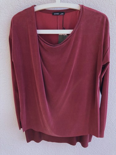 Zara shirt blusenshirt cupro - shirt,