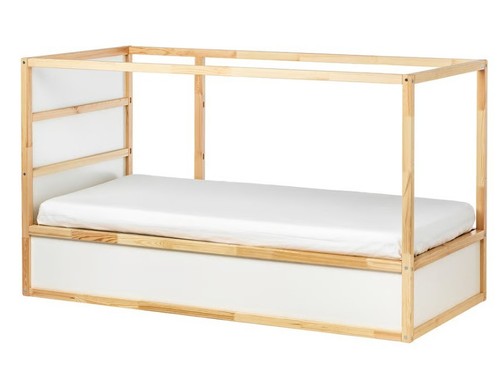 Ikea kura bett - ikea, weiß/kiefer