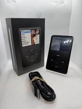 Apple iPod Classic 6. Generation Schwarz 80GB Mp3 Player A1238 MB147ZD #7355