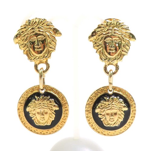 Echte versace medusa - versace, ohrringe