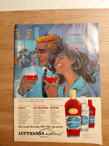 Lufthansa cocktail martini - lufthansa,
