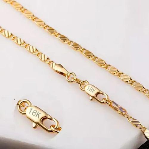 Halskette gold silber 75 - gold/silber, 40–75