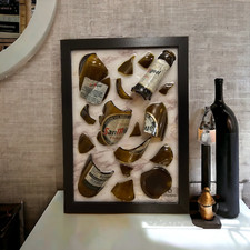 San Miguel Beer Wandbild Holz