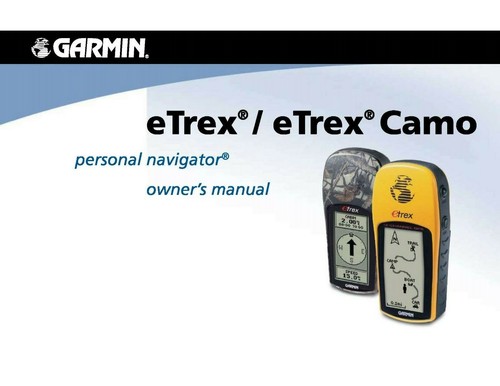 Garmin etrex camo vollständig - etrex,