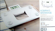 Kompakt-Badwaage digitale Personenwaage für kleine Bäder ca.13x 23 cm bis 150 Kg