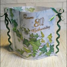 Zum 80. Geburtstag Windlicht