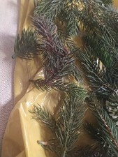 60 verschiedene echt aussehend künstliche  Tannenzweige Weihnachten Advent