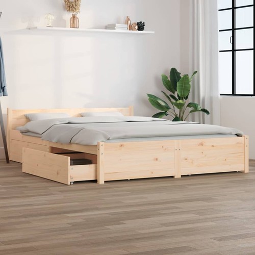 Bett holzbett massivholzbett - bett,