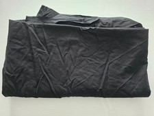 Stoff Molton-Stoff Schwarz