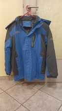 warme winterjacke herren blau/grau Größe 4XL